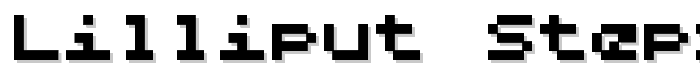 Lilliput Steps font